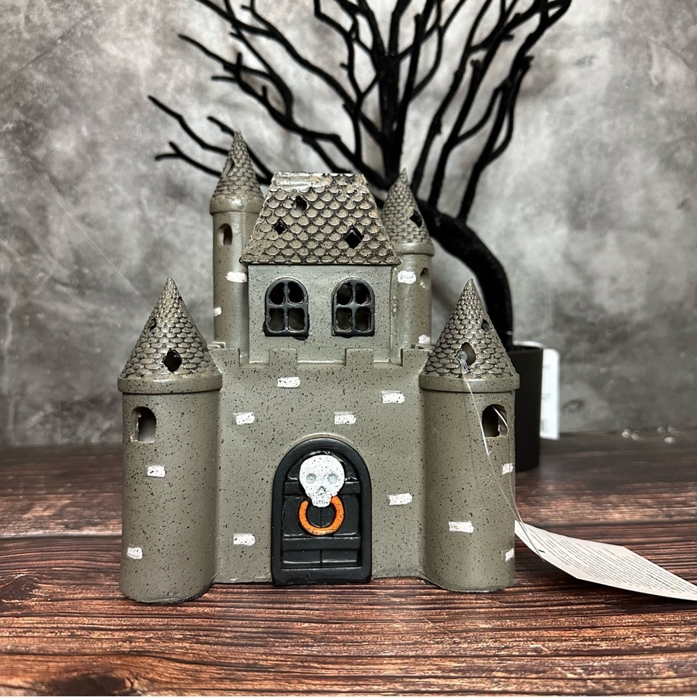 Target Halloween Village Castle & Dungeon With Lights NWT